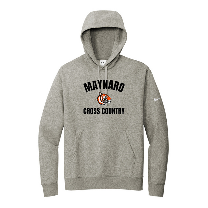 Sudadera con capucha y mangas de vellón con logo Nike Club de Maynard Cross Country (NKDR1499)