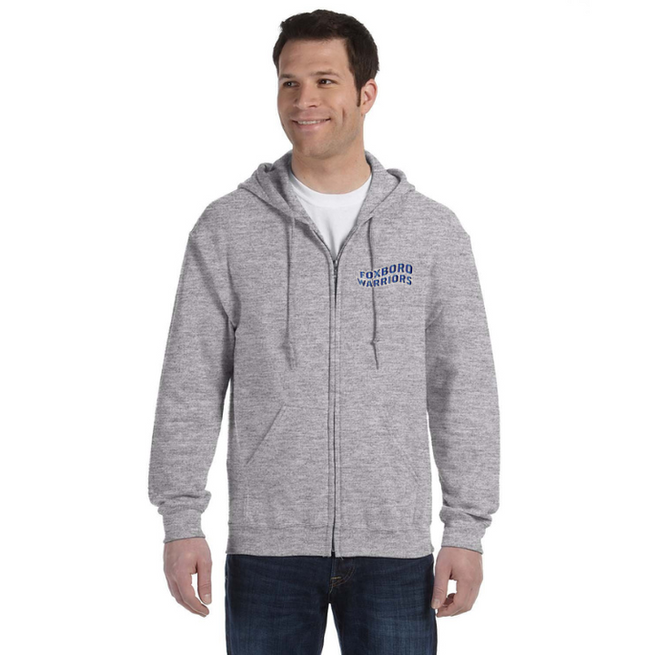 Ahern - Adult Full Zip Hooded Sweatshirt (G186)