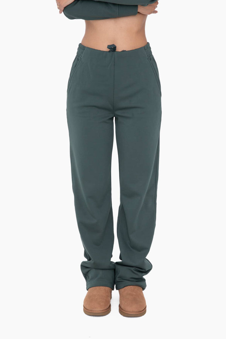 Mono B - Micro Fleece Wide Leg Pant (KP11919)