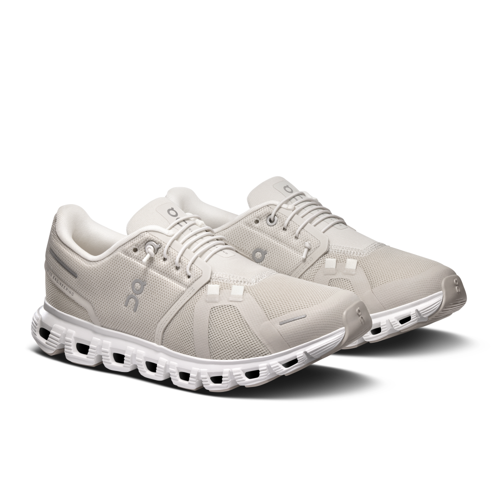 ON Women's Cloud 6 - Pearl White