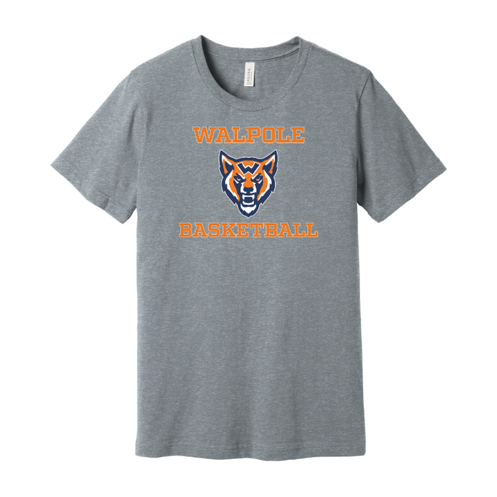 Walpole Boys Basketball - Unisex T-Shirt (3001CVC)