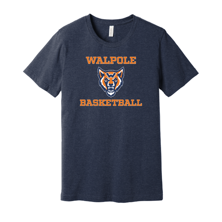 Walpole Boys Basketball - Unisex T-Shirt (3001CVC)