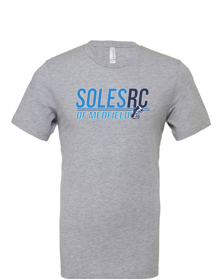 The Soles of Medfield Unisex Tri-Blend T-Shirt (3001CVC)