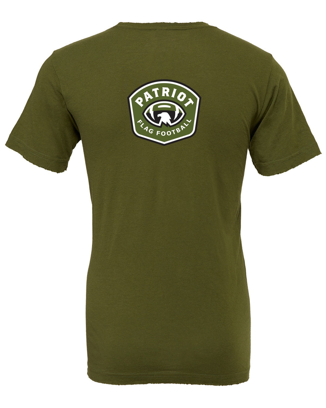 Camiseta unisex de fútbol bandera de los Packers Bella + Canvas (3001C)