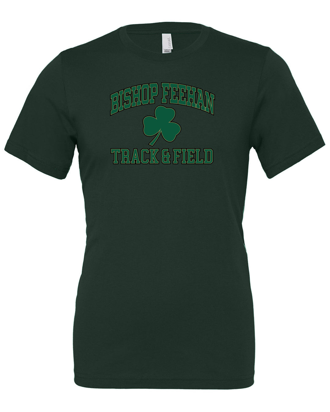 Camiseta unisex de atletismo de Bishop Feehan - Bella + Canvas (3001C)