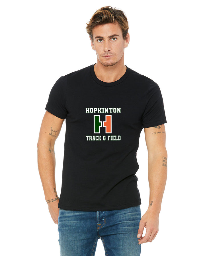 Camiseta unisex de lona Bella + de Hopkinton Track &amp; Field - 3001C