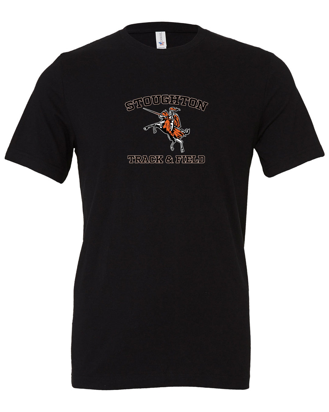 Camiseta unisex de Bella + Canvas de Stoughton Track &amp; Field (3001C)