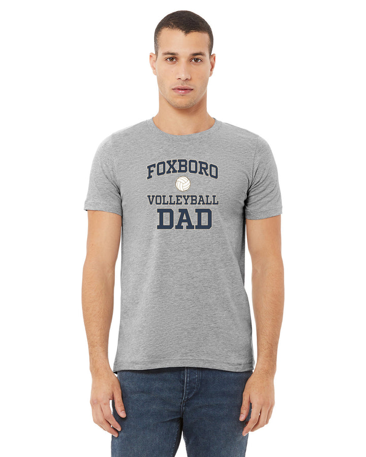 Camiseta unisex con logo CVC de Foxboro Volleyball Parent (3001CVC)