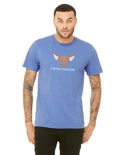 Camiseta unisex de campo traviesa de la escuela secundaria Walpole (BC3001CVC)