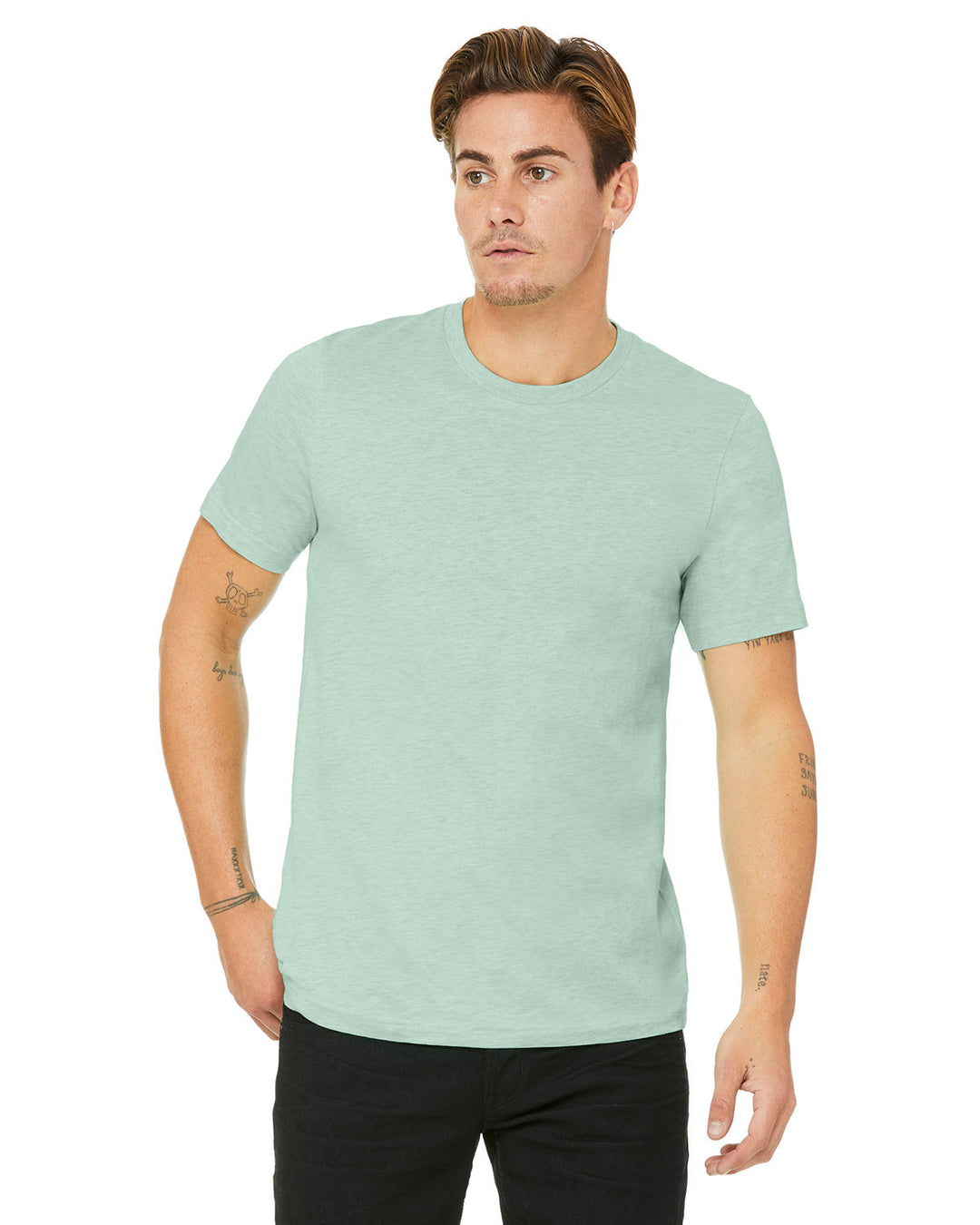 Unisex Heather CVC T-Shirt (3001CVC)