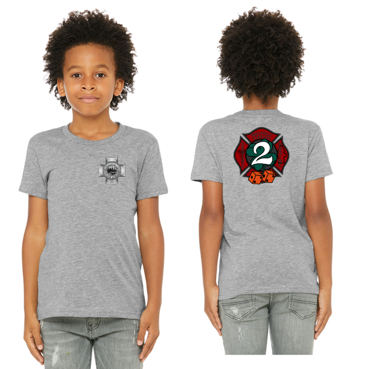 Walpole FD  Youth Jersey T-Shirt (3001YCV)