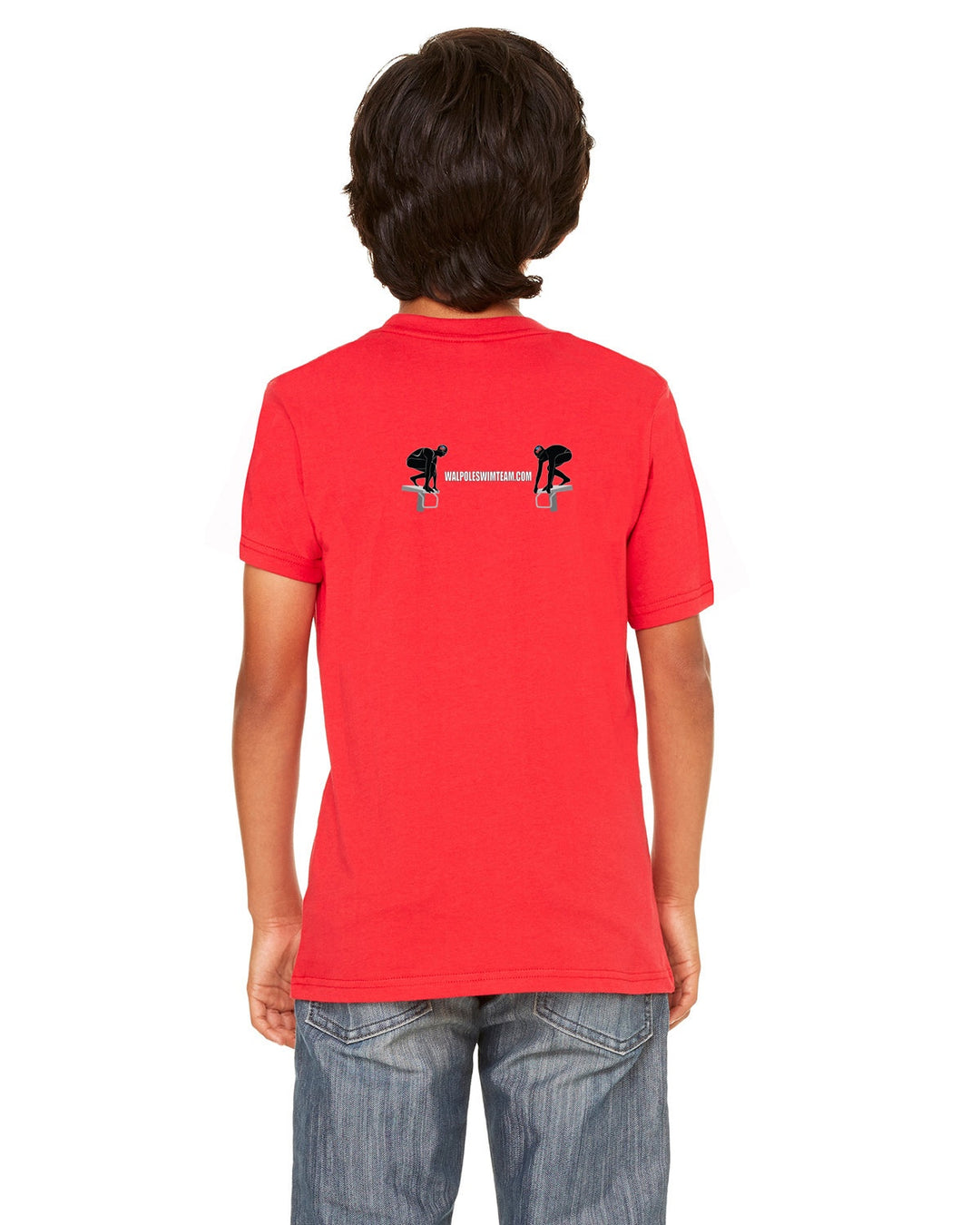 Camiseta juvenil de jersey Bella + Canvas de Walpole Swim (3001Y)