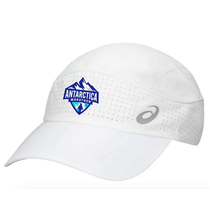 Antarctica Marathon - ASICS Unisex Running Light Woven Cap (3013B124.100) (ANT-17)