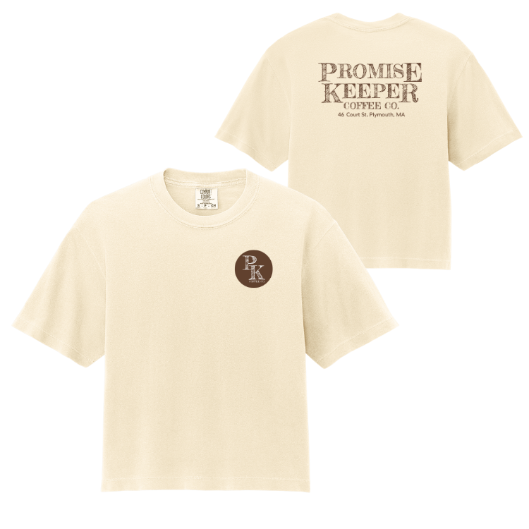 Promise Keeper Coffee Co. - Comfort Colors® Women’s Heavyweight Boxy Tee (3023CL)