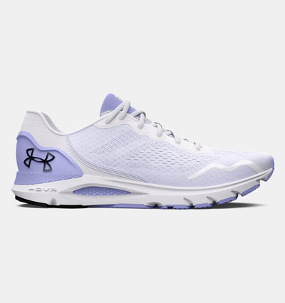Under Armour Womens HOVR Sonic 6- White/Purple Ice/Black (3026128-104)