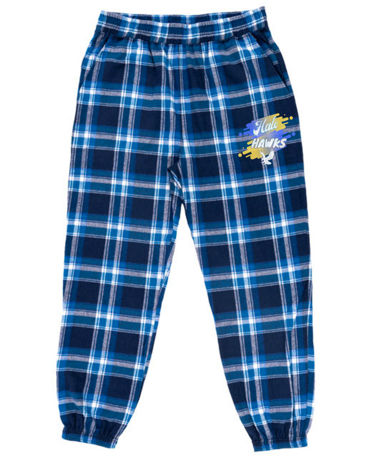 Pantalones de pijama unisex de franela para adultos de Hale Middle School Burnside (B8810)