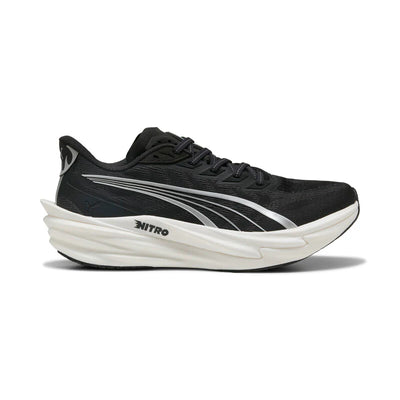 Puma Men's Deviate Nitro 4 - PUMA BLACK-PUMA WHITE-PUMA SILVER