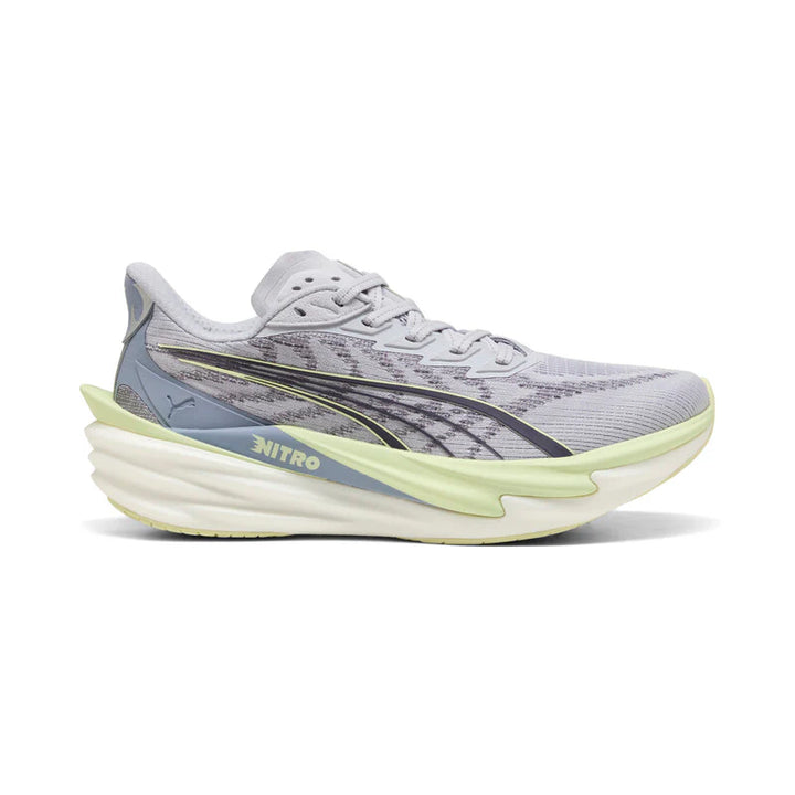 Puma Deviate Nitro 4 para mujer - VIBRANT SILVER-PAPLE SPRITZ