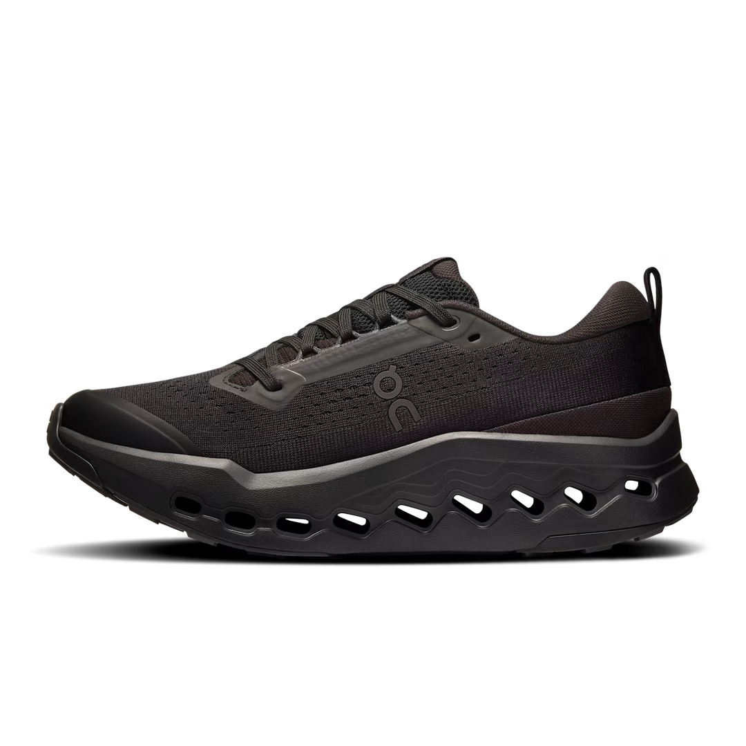 ON Cloudsurfer Trail 2 para mujer - Negro Negro
