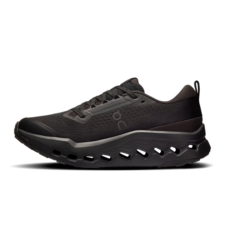 ON Cloudsurfer Trail 2 para mujer - Negro Negro