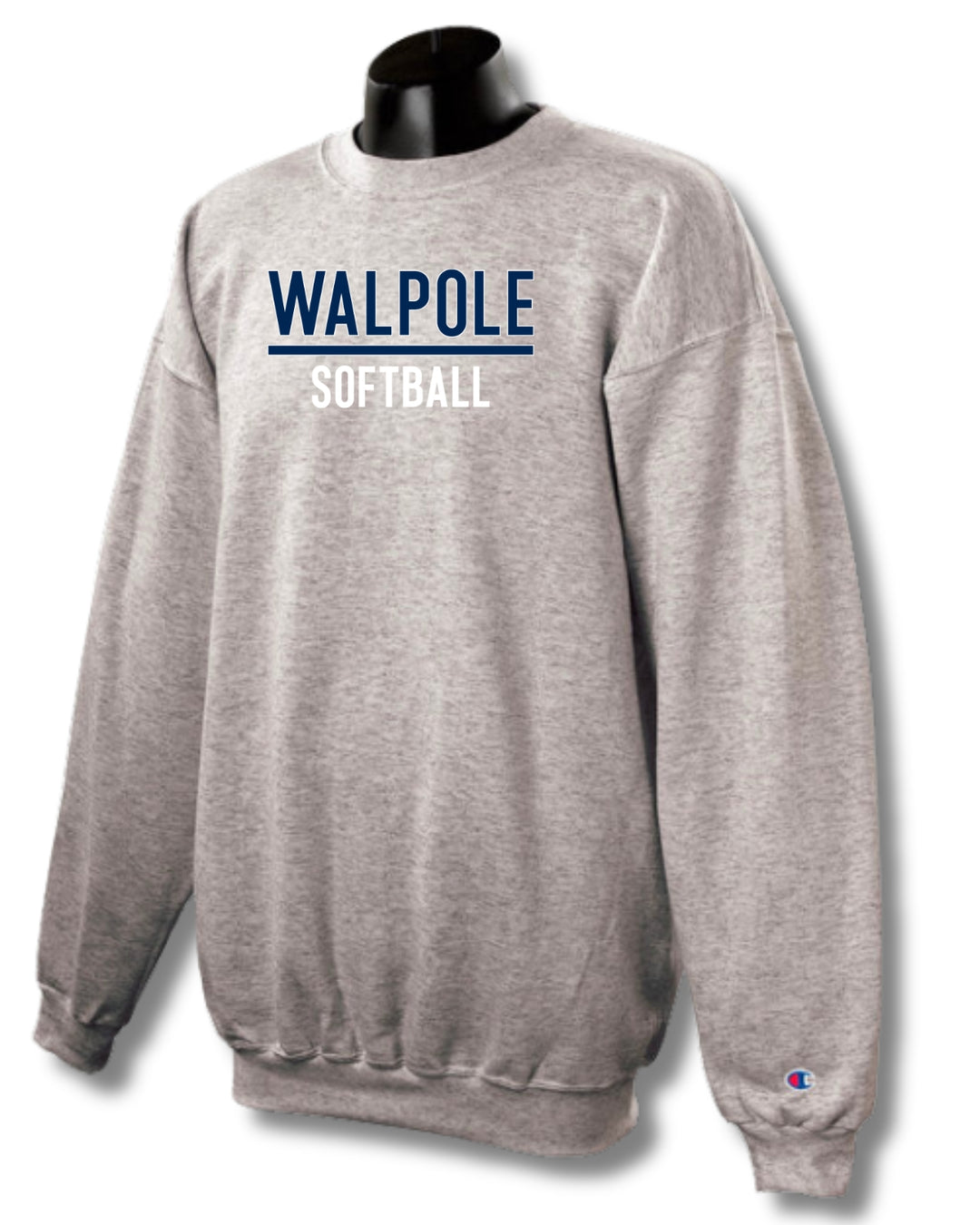 Walpole Softball Champion® Powerblend® Crewneck Sweatshirt (S6000)