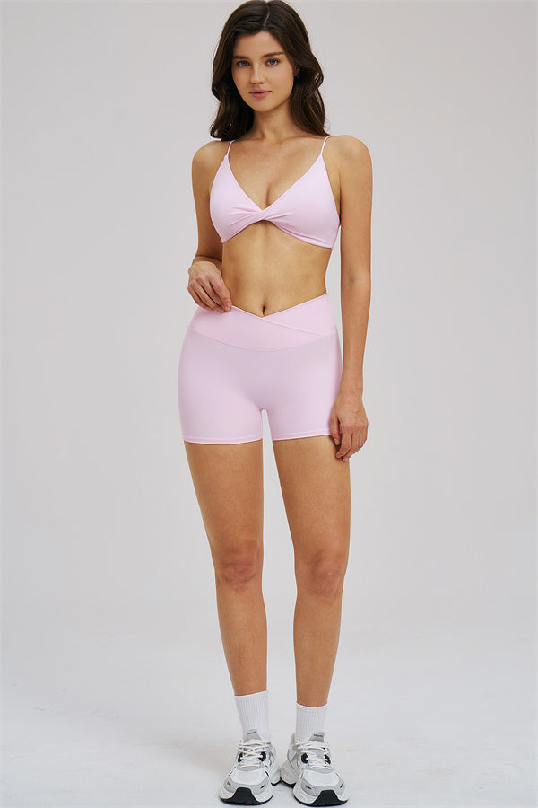 The Mosaic Sports Bra Shorts 2-Piece Set