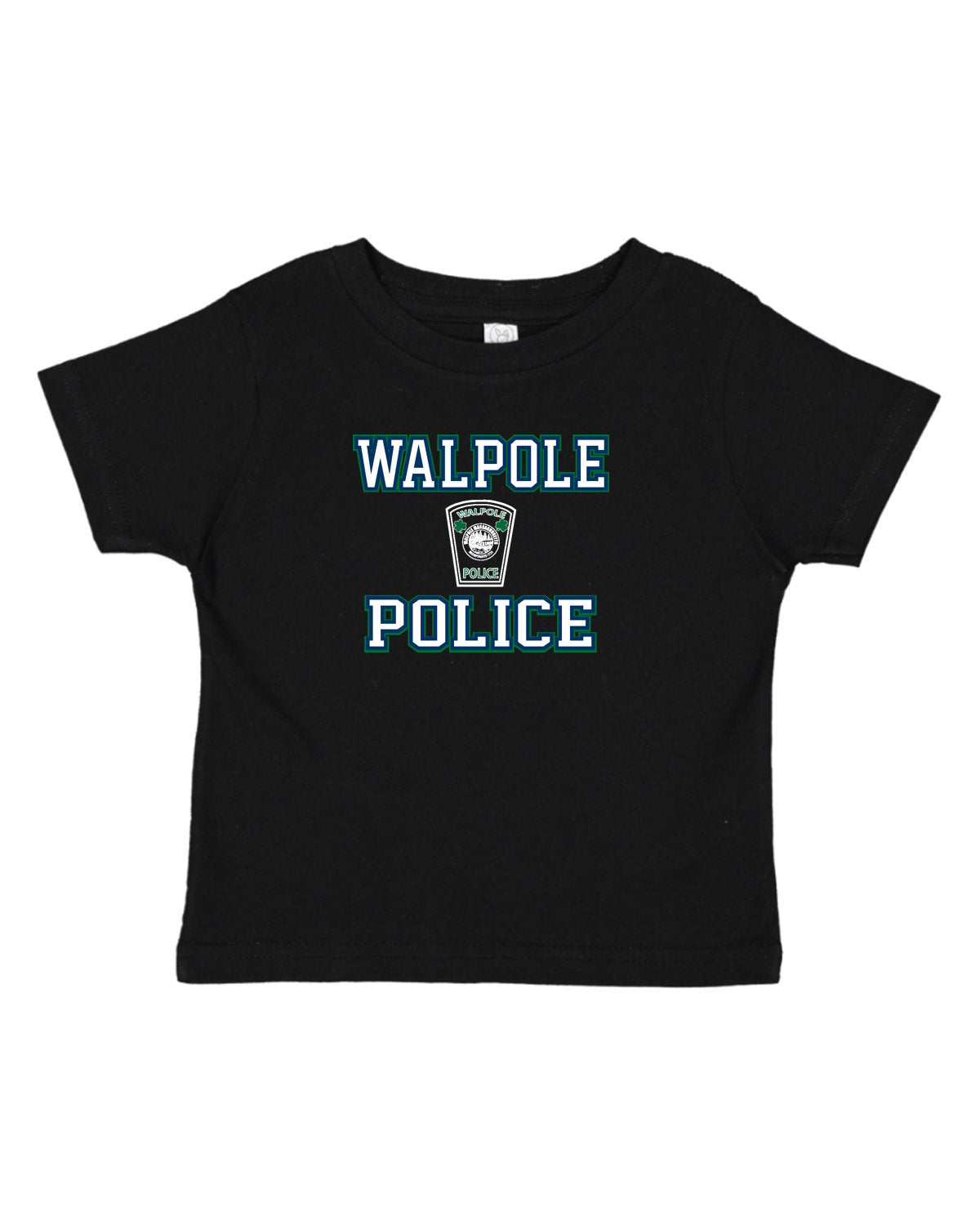 Walpole PD St. Patrick's Day 2024 - Rabbit Skins Toddler Fine Jersey T-Shirt - 3321