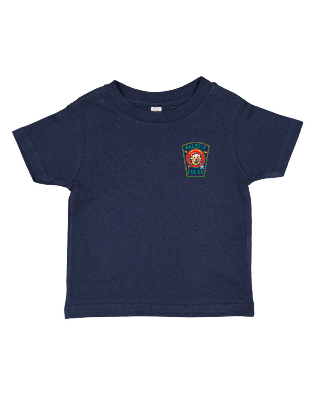 Walpole PD Xmas - Rabbit Skins Toddler Fine Jersey T-Shirt - 3321