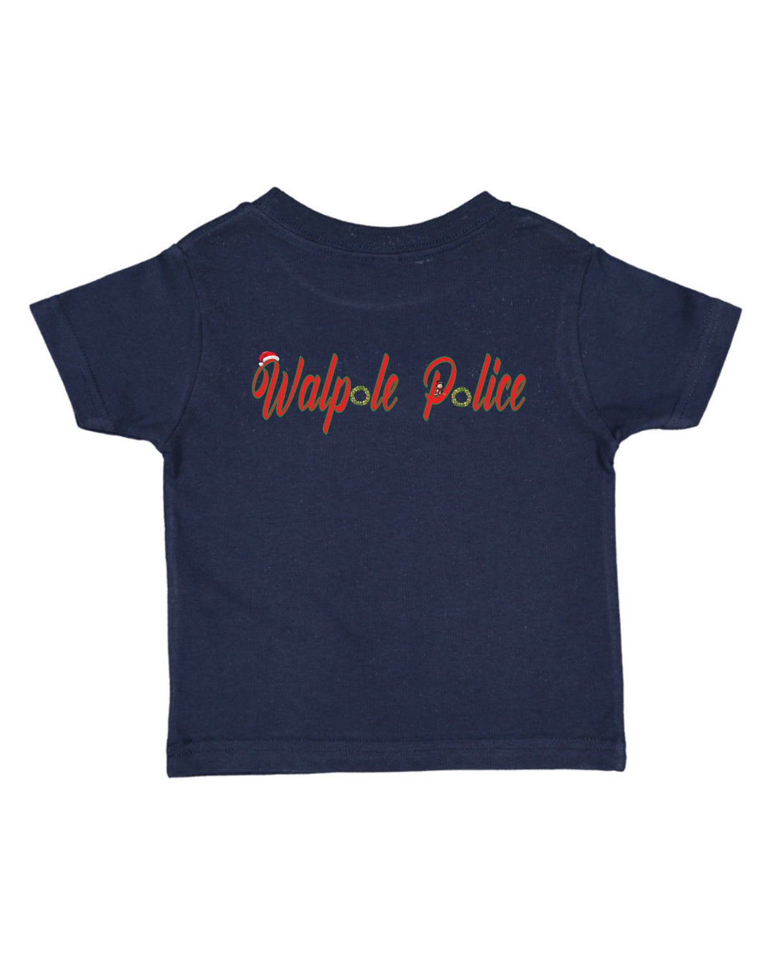 Camiseta de punto fino para niños pequeños con diseño navideño de Walpole PD - Rabbit Skins - 3321