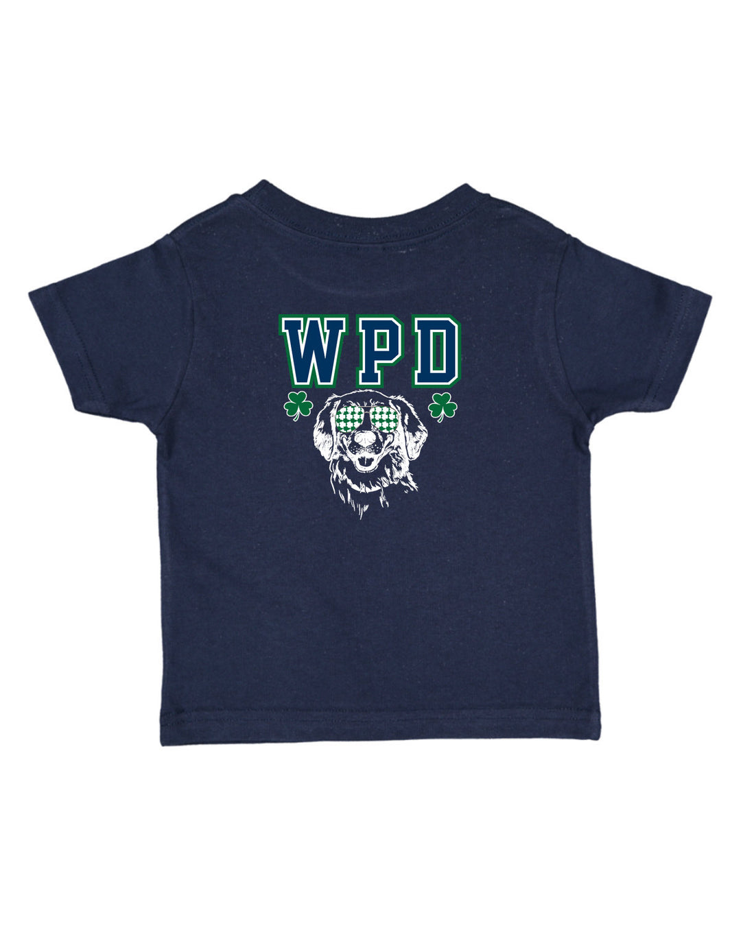 Walpole PD St. Patrick's Day 2024 LC Badge - Rabbit Skins Toddler Fine Jersey T-Shirt - 3321