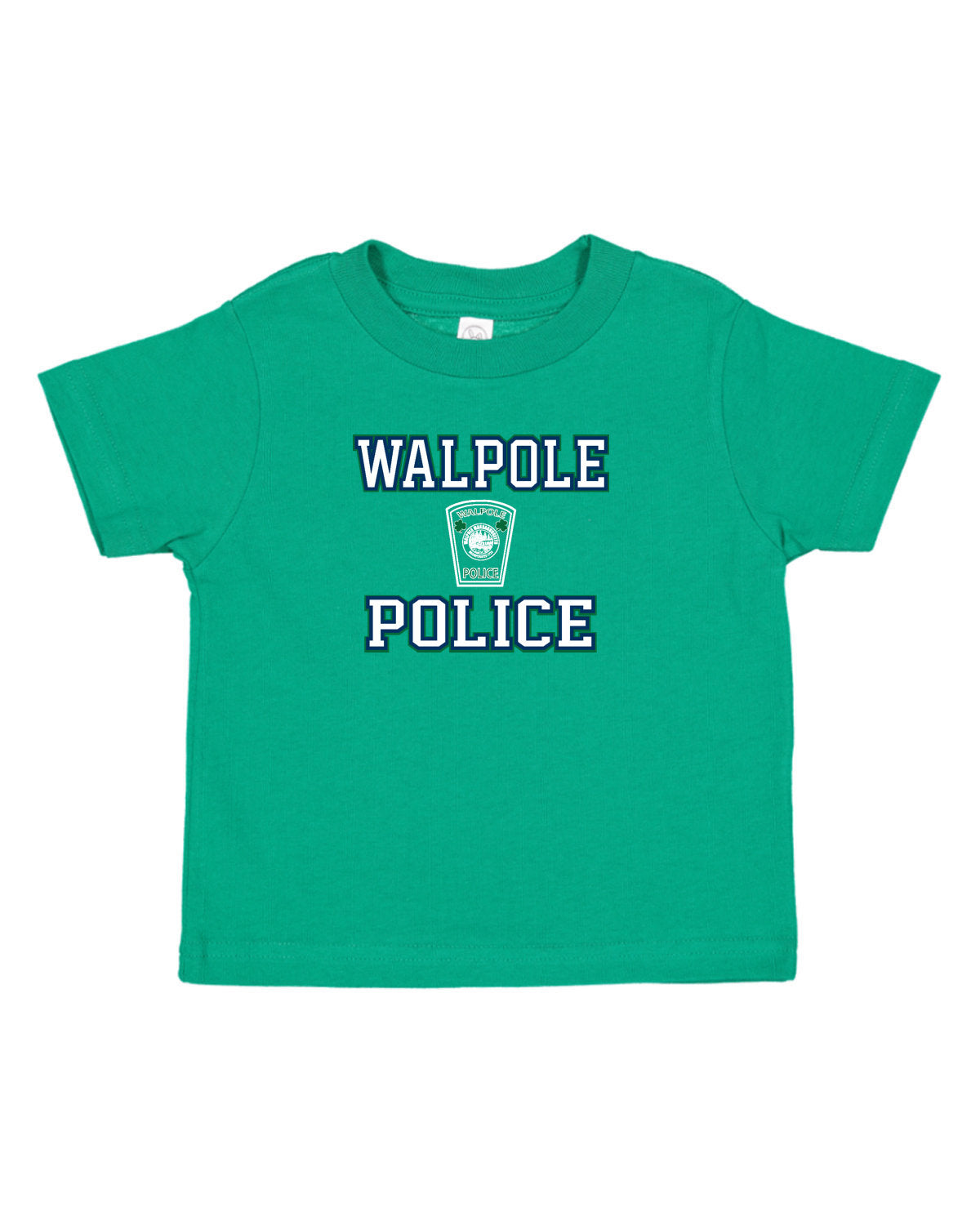 Walpole PD St. Patrick's Day 2024 - Rabbit Skins Toddler Fine Jersey T-Shirt - 3321