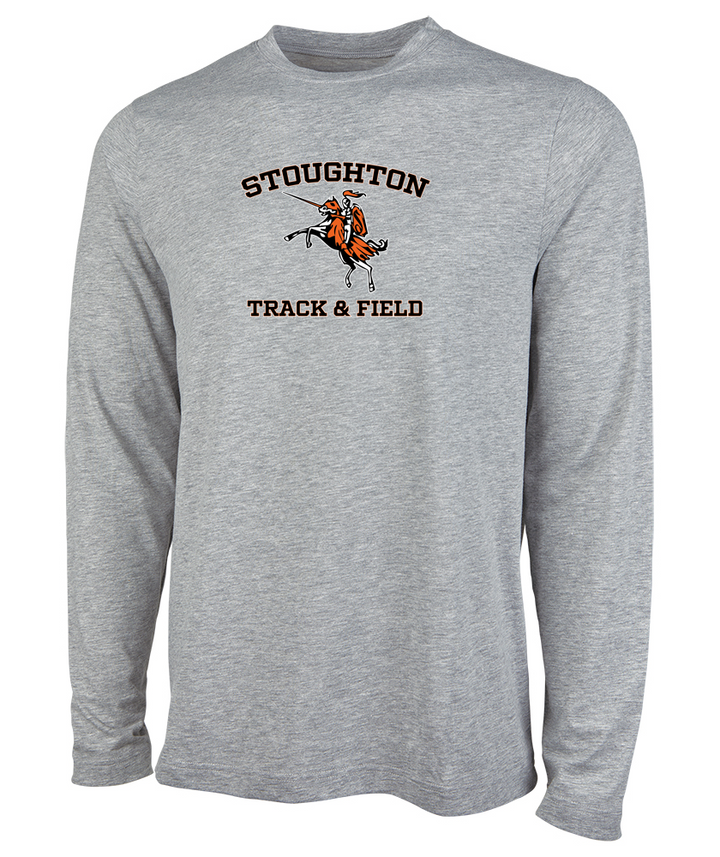 Stoughton Track & Field - Men's Comfort Core Long Sleeve Crew (3330)