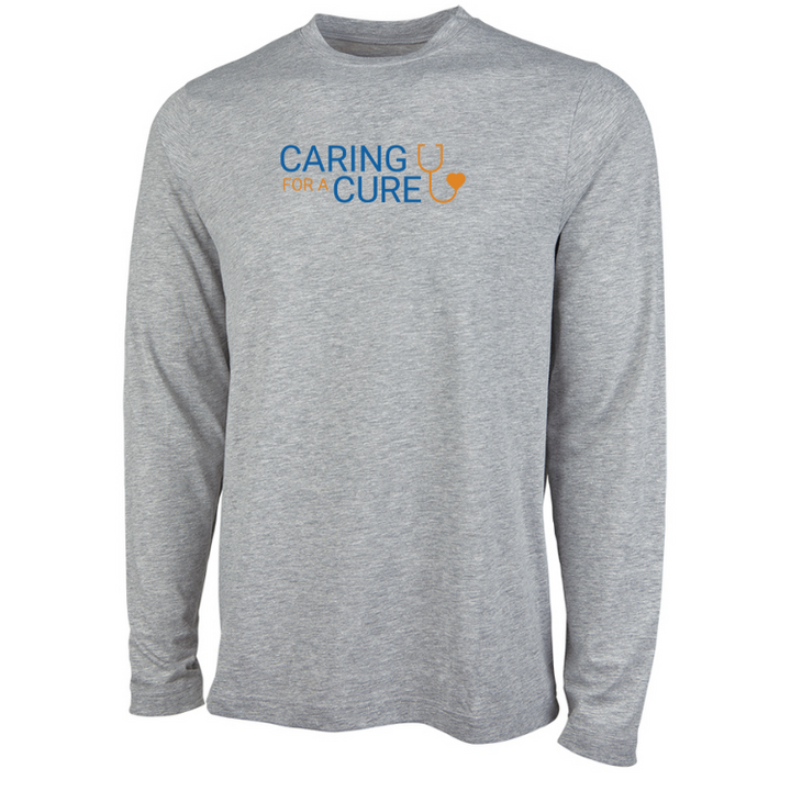 Caring for a Cure Mens Comfort Core Long Sleeve (3330)