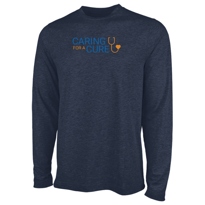 Caring for a Cure Mens Comfort Core Long Sleeve (3330)