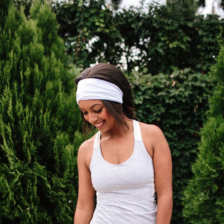 Maven Thread - WHITE BASICS - 4'' Headband