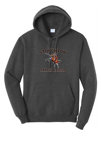 Sudadera con capucha de polar Port &amp; Co Core de Stoughton Track &amp; Field (PC78H)