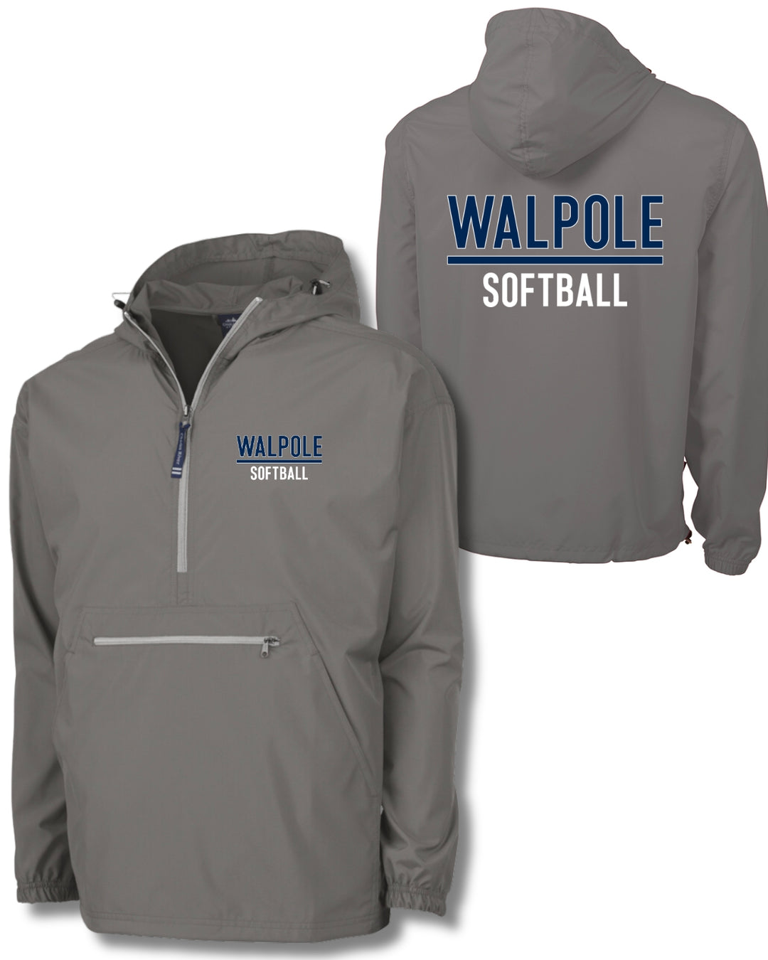 Walpole Softball Unisex Pack-N-Go Pullover (9904)