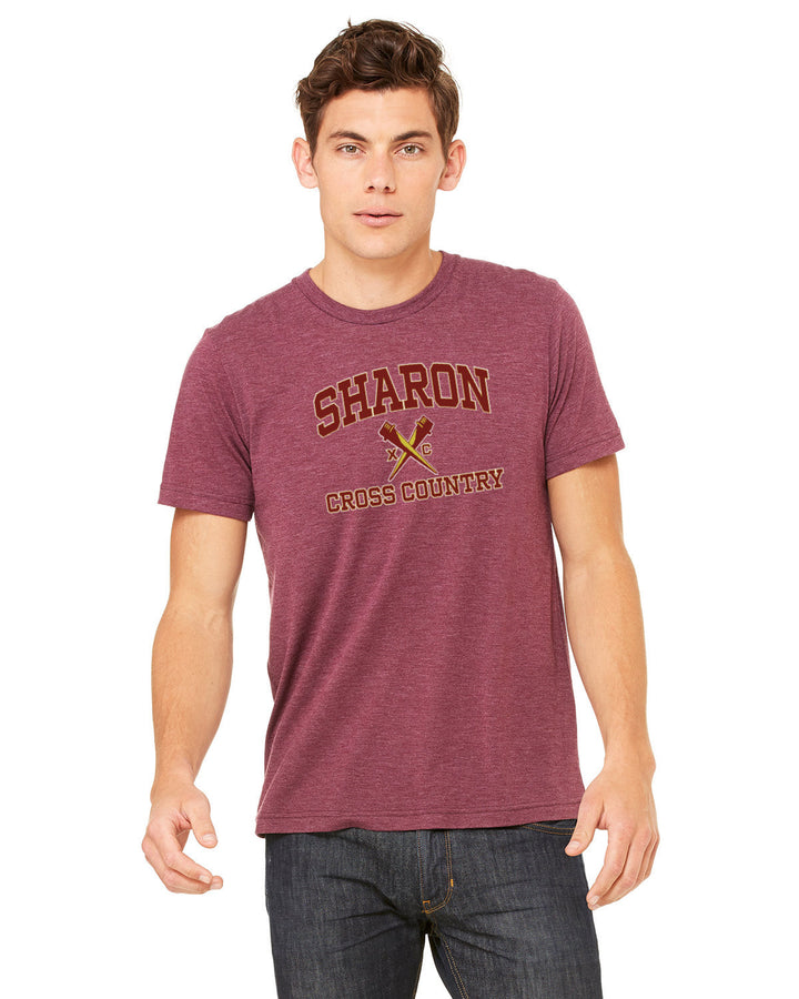 Sharon Cross Country Unisex Triblend T-Shirt (3413C)