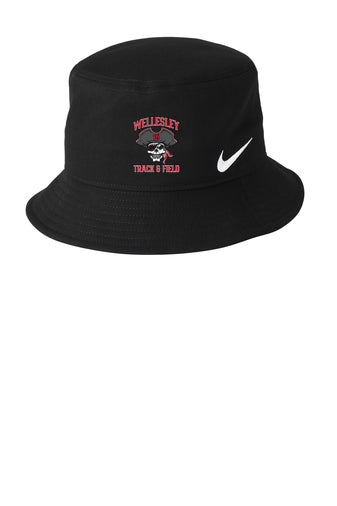 Wellesley Track and Field 2023 - Nike Swoosh Bucket Hat - NKBFN6319