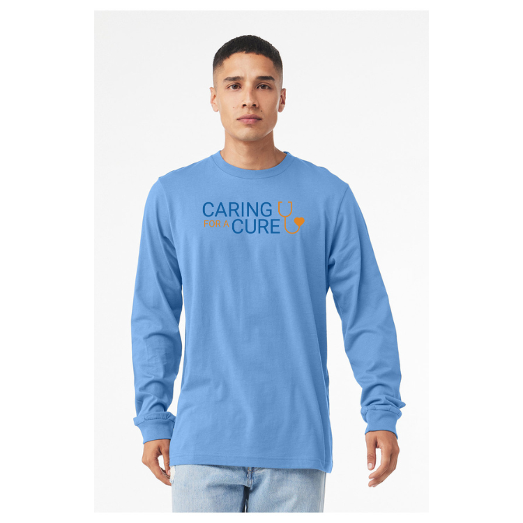 Camiseta unisex de manga larga Caring for a Cure (3501CVC)