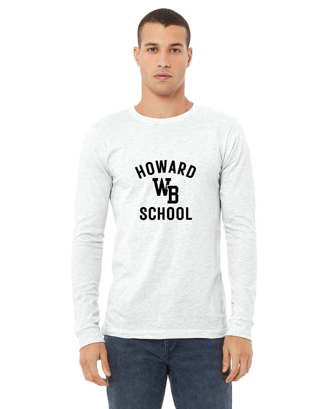 Howard School - West Bridgewater - Bella + Canvas Unisex Jersey Long-Sleeve T-Shirt (3501)