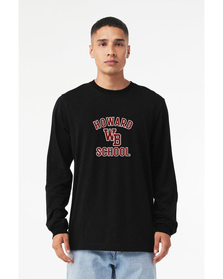 Howard School - West Bridgewater - Bella + Canvas Unisex Jersey Long-Sleeve T-Shirt (3501)
