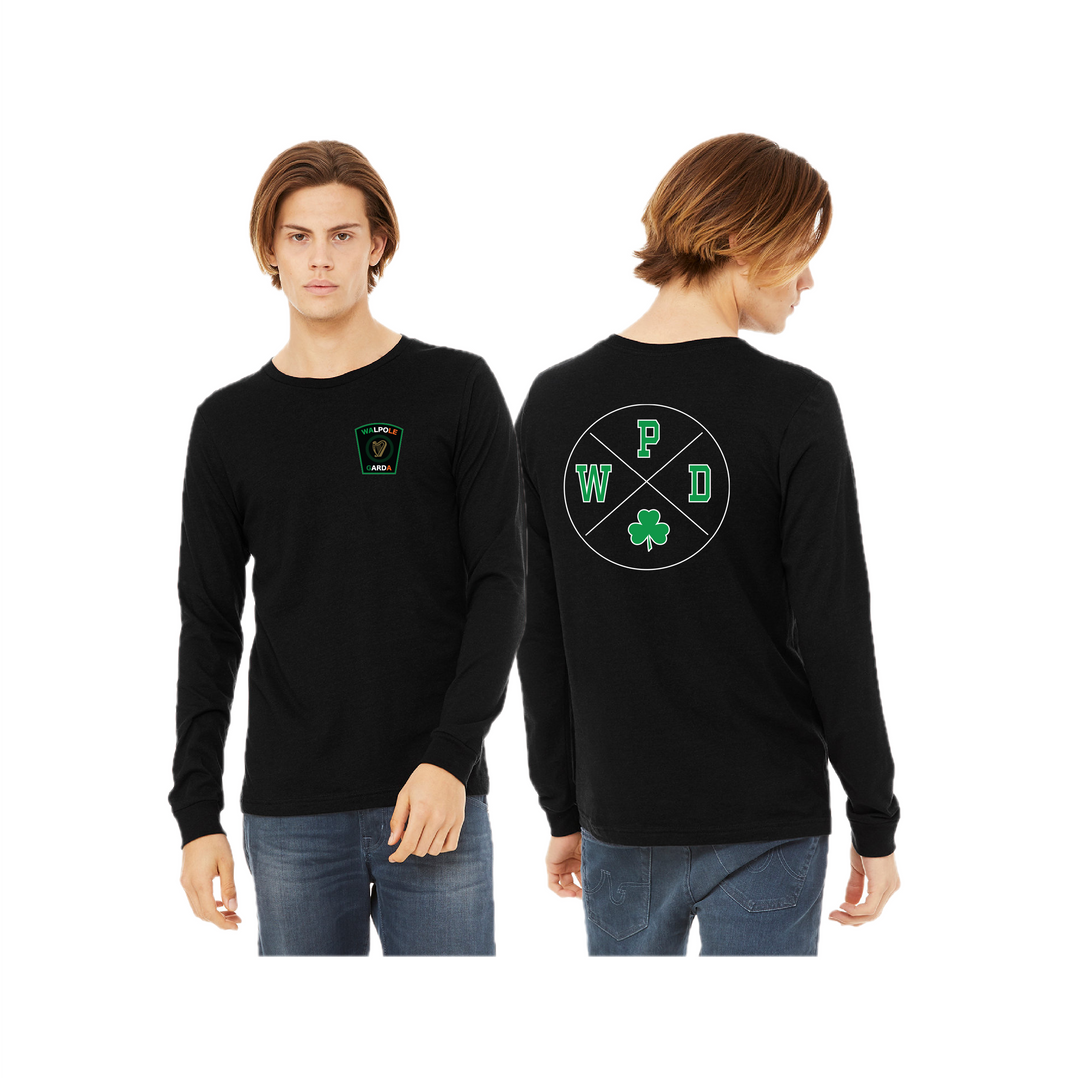 Walpole PD St. Patrick's Day 2025 - Bella + Canvas Unisex CVC Jersey Long-Sleeve T-Shirt - 3501CVC