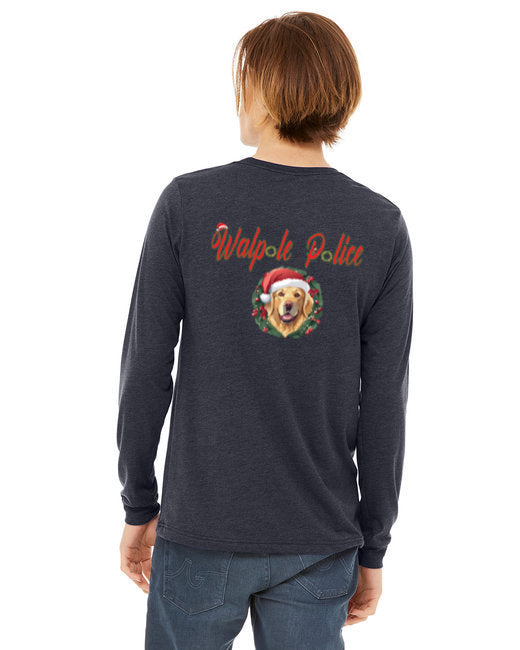 Walpole PD Xmas - Bella + Canvas Unisex CVC Jersey Long-Sleeve T-Shirt - 3501CVC