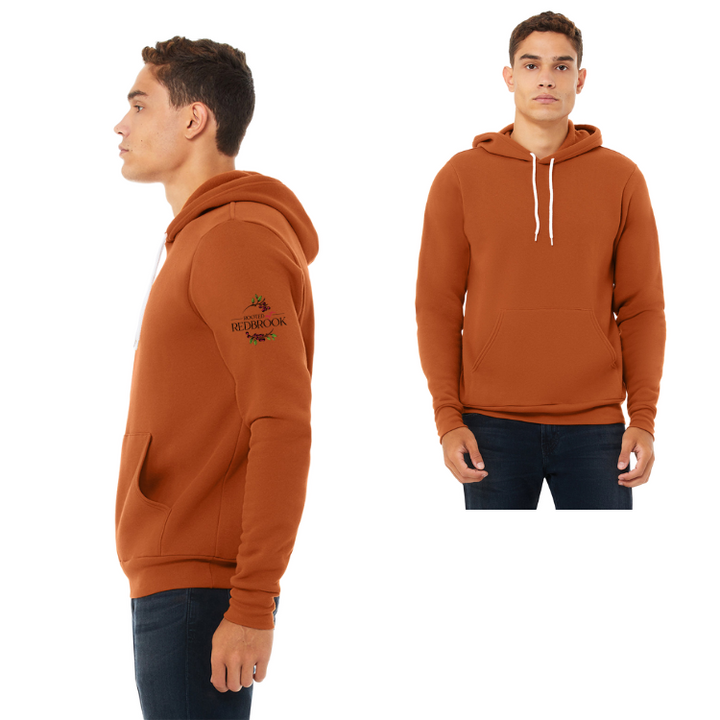 Sudadera con capucha de polar esponja para hombre de Redbrook Community (3719)