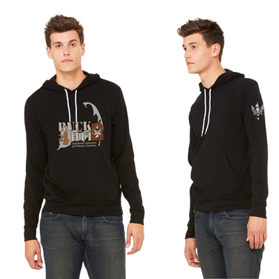 Héroes en Transición - Sudadera unisex con capucha de forro polar de esponja Bella & Canvas (3719)