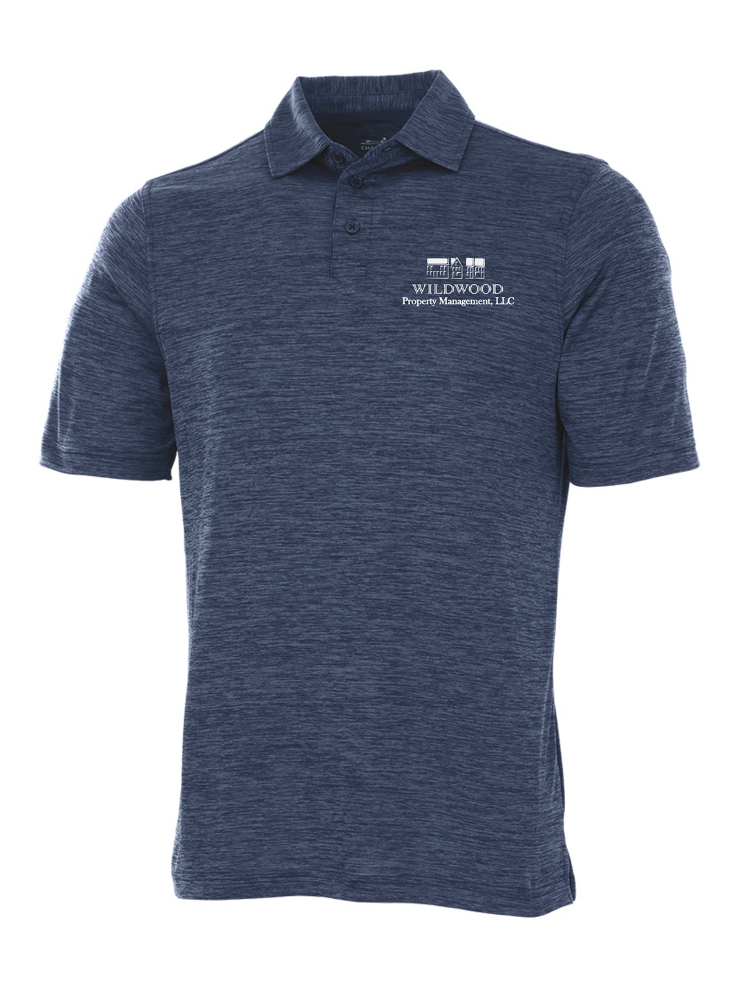 Wildwood Property Management - Men's Space Dye Performance Polo (3814)