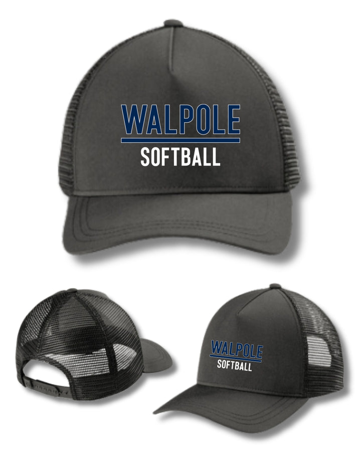 Walpole Softball Fusion Trucker Hat (OG603)