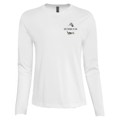 Redbrook Community - Camiseta de manga larga holgada para mujer de Next Level Apparel (3911NL)