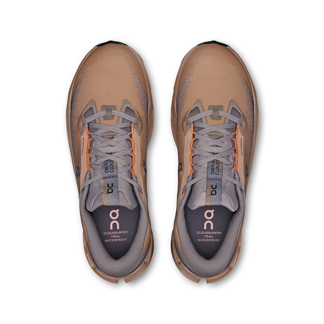 ON Men's Cloudsurfer Trail 2 WP - Portobello Pebble